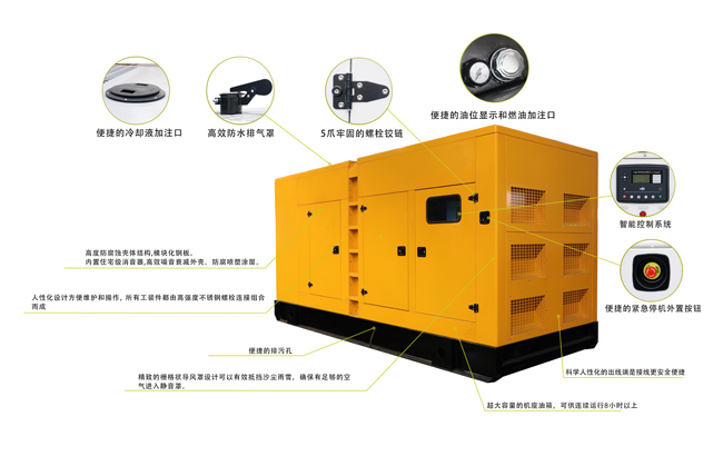 康姆勒靜音發電機組